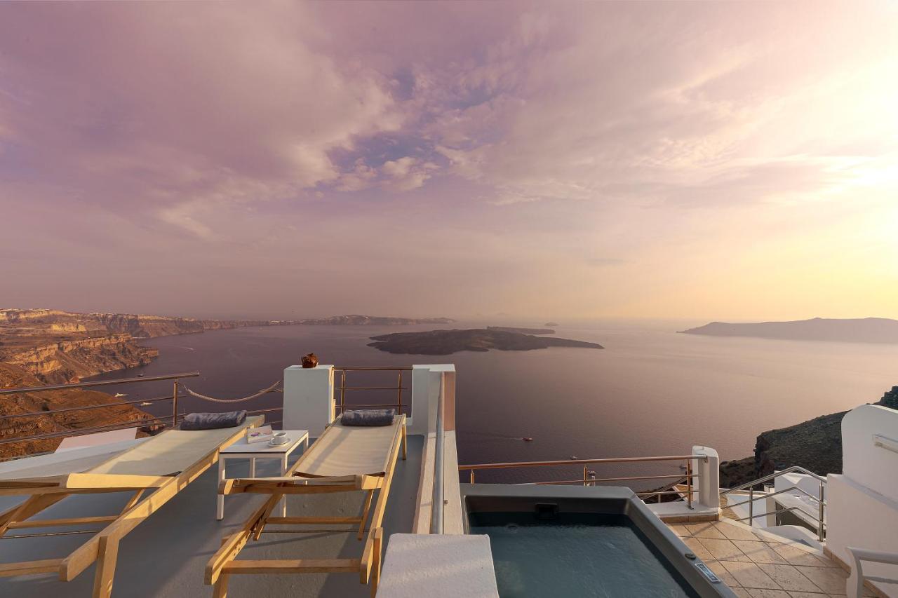 Calderas Hug & Panoramic Sea View - 3 Lux Suites Imerovigli (Santorini) Exterior foto